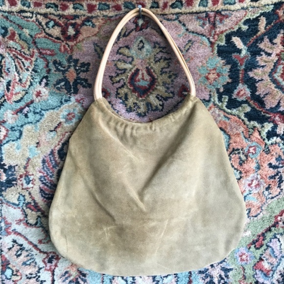 Suede Kangaroo Pocket Bag - Picture 2 of 6